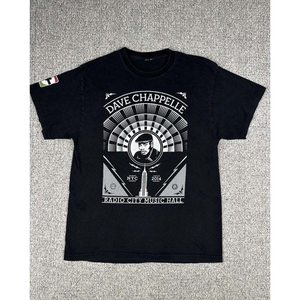 Dave Chappelle Radio City Music Hall Show T Shirt 2014 Men's Size One Size